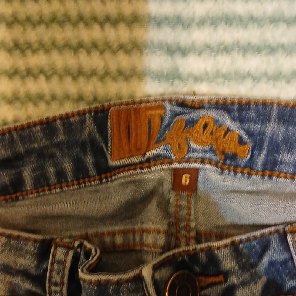 Kut from the Kloth Women's Blue Skinny Jeans - Picture 3 of 10